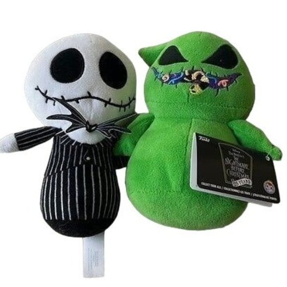 Funko Other - NWT Disney Jack Skellington & Oogie Boogie Nightmare Before Christmas Plush Bund
